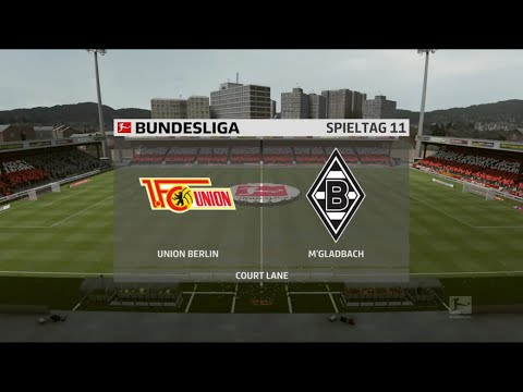 1.FC Union Berlin - Borussia Mönchengladbach 12.Spieltag Bundesliga 19/20