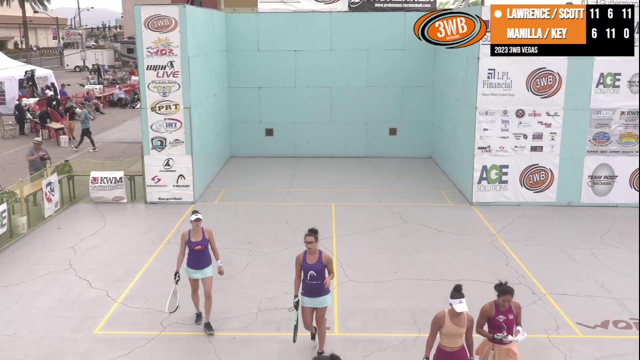 2023 3WB Outdoor World Championships - 3wb Women's Pro - Semis - Manilla/Key vs Lawrence/Scott