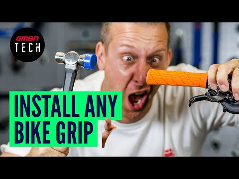 How To Install Any Bike Grips | Push On & Lock On Explained