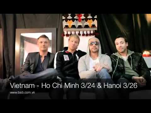 Chào Việt Nam -  Backstreet Boys