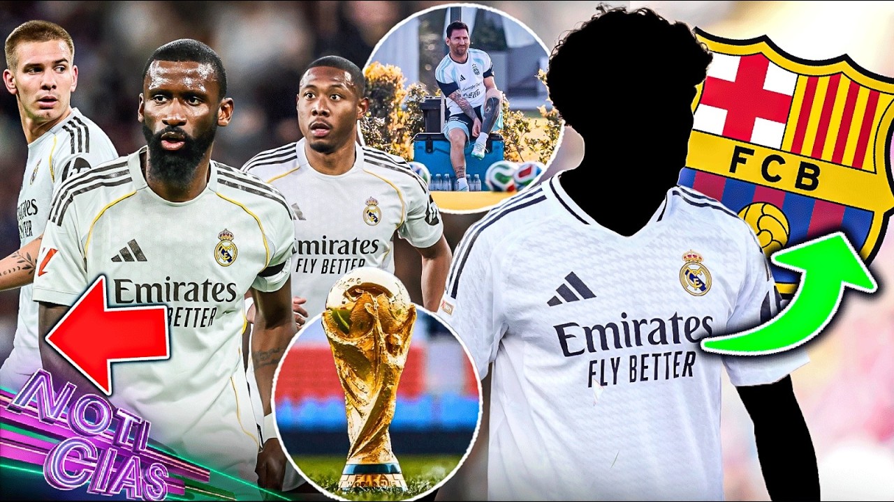 Barça ficharía ex del Madrid | Revolución merengue | ¿Adiós de Messi? | Ambiente mundialista