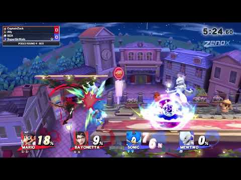(INCOMPLETE) Dreamhack Montreal 2018 SSB4: Ally CaptainZack vs. SDX SuperGirlKels Winners Quarters