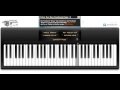 Lilium Elfen Lied virtual piano 