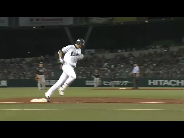 【3回裏】西武プリンスに飛び出したライオンズ・秋山の12号3ランホームラン!! 2015/8/23 L-M