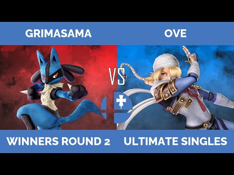 RogaSmash 193: SSBU Winners R2 - GrimaSama (Lucario) vs Ove (Sheik)