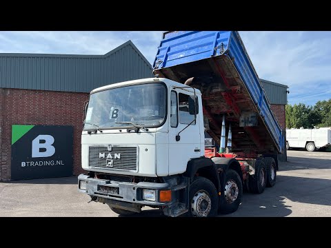 MAN 32.322 8x4 tipper - 1990 - Bronkhorst Trading - 57.032