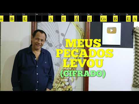 MEUS PECADOS LEVOU - 484. HARPA CRISTÃ - (CIFRADO) - Carlos José