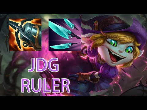JDG Ruler Tristana ADC VS Aphelios | KR GrandMaster Patch 13.21
