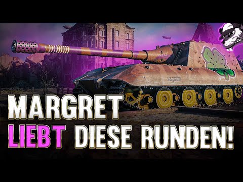 Jagdpanzer E-100: Margret liebt diese Runden! [World of Tanks - Gameplay - Deutsch]