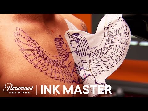 'Egyptian' Elimination Tattoo Part I | Master vs. Apprentice (Season 6)