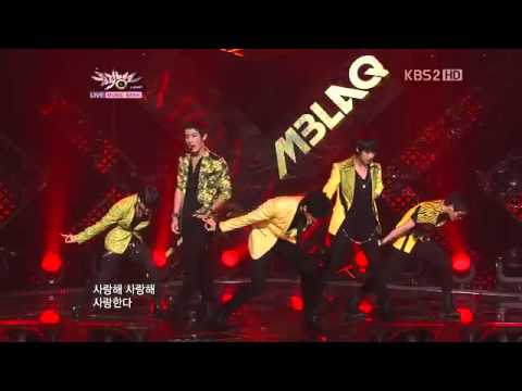 110812 MBLAQ - Mona Lisa live