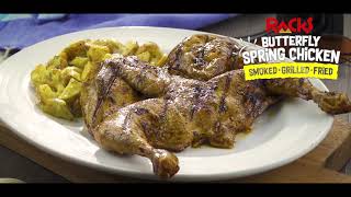 Racks' Butterfly Spring Chicken