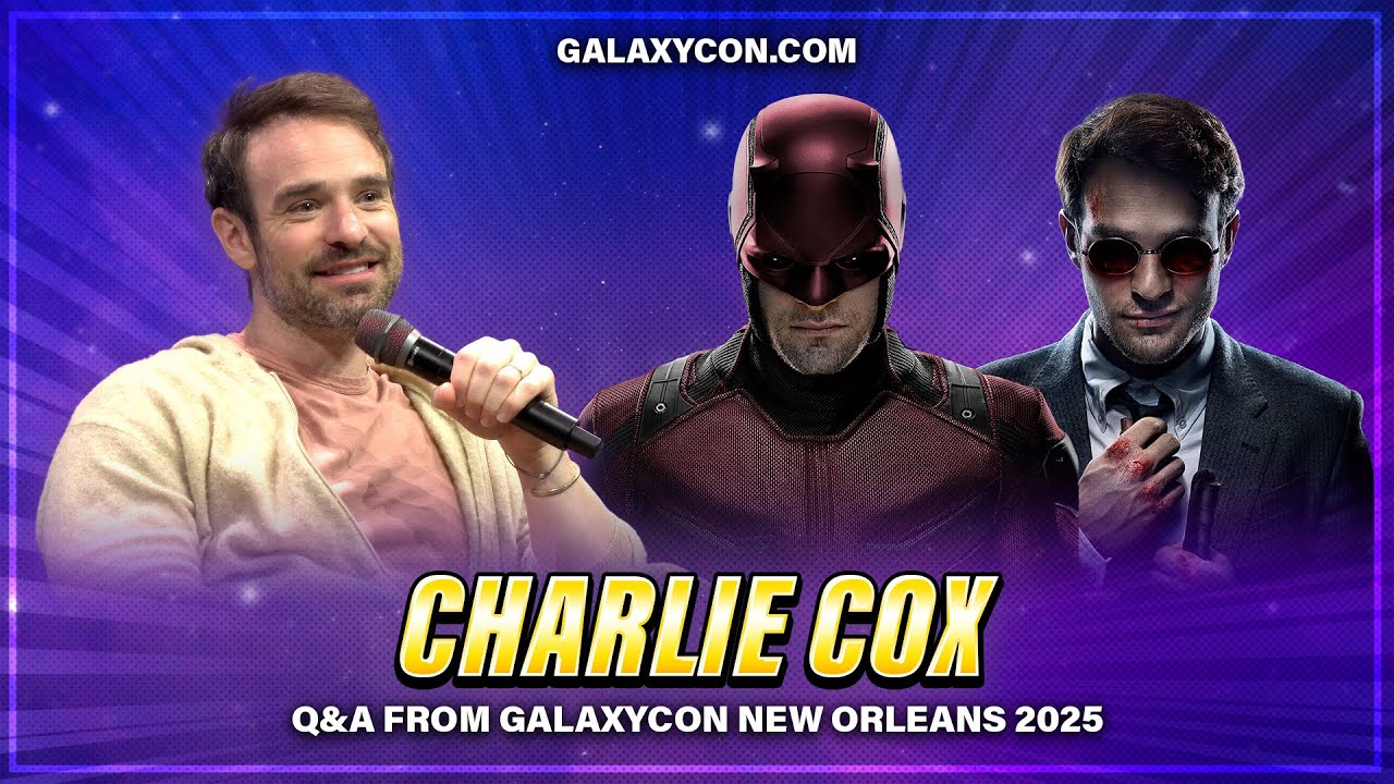 Charlie Cox Q&A | GalaxyCon New Orleans 2025 - YouTube