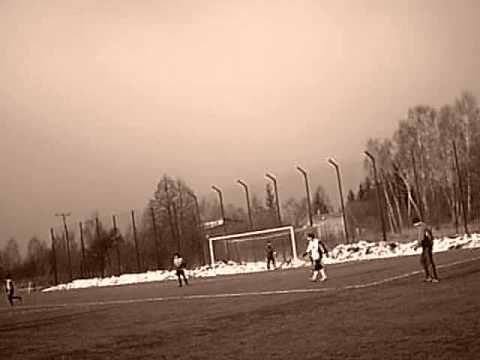 Mecz Unia D G    Piliczanka Pilica  bramka Kozłowskiego