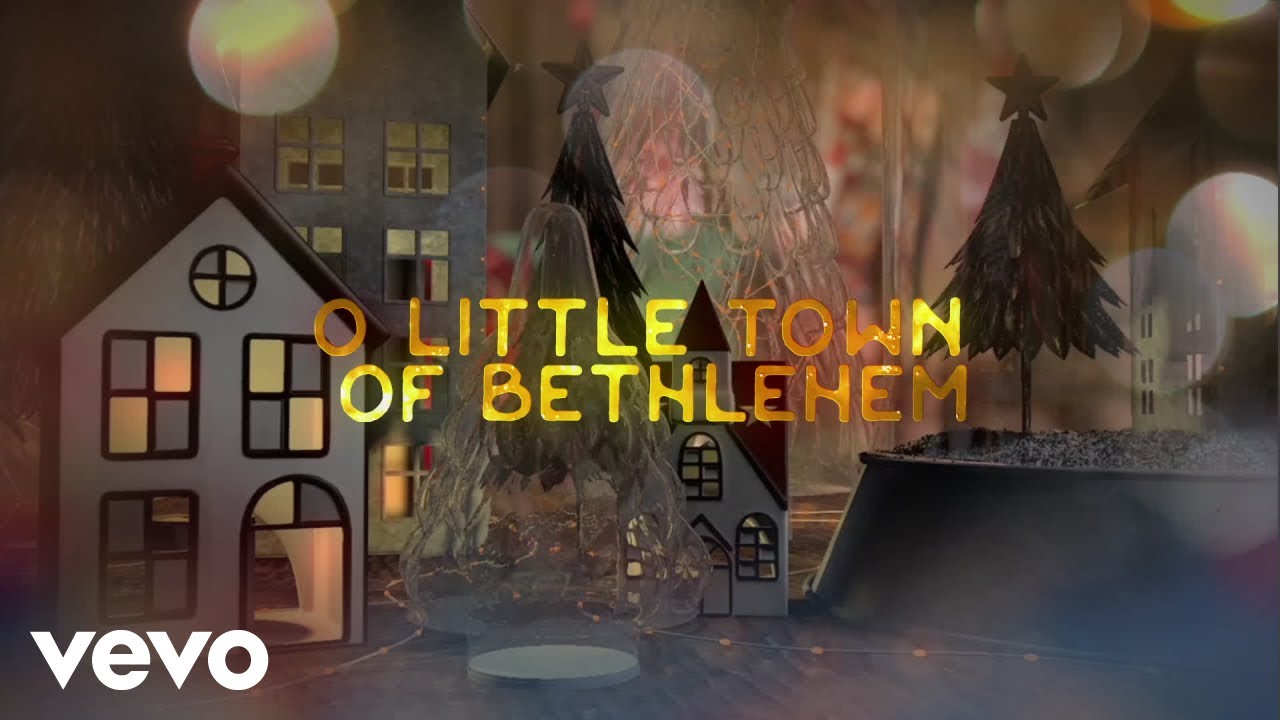 Nat King Cole - O Little Town Of Bethlehem (Lyric Video)