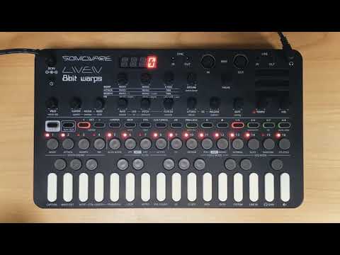 SONICWARE LIVEN 8bit warps : variety of sound&sequence