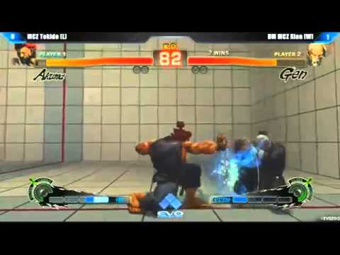 MCZ Tokido vs DM MCZ Xian SSF4 AE EVO 2k13 Grand Finals