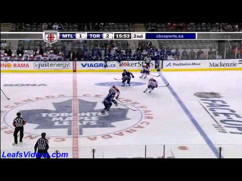 MTL 1 @ TOR 2 - Colton Orr Hits P.K Subban - 101007