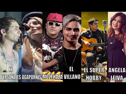 Enganchado Agapornis Ke Personajes Mozthaza El Villano Vi Em Lucas Sugo El Super Hobby Angela Leiva