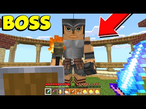 SFIDO IL BOSS PIÙ FORTE DI MINECRAFT!!