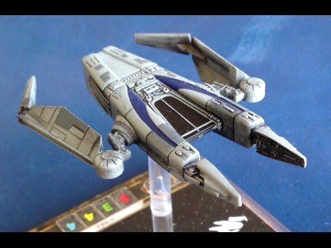 The Cardboard Dungeon: X-Wing Ship Review - IG-2000