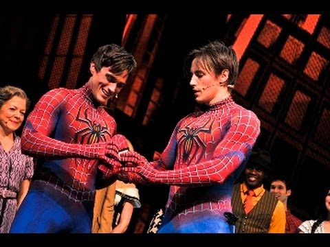 REEVE CARNEY'S FINAL CURTAIN CALL & NEW SPIDER MAN REVEAL | SPIDER MAN TURN OFF THE DARK