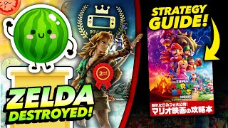 Watermelon Game DESTROYS Zelda TOTK in Downloads?! + Mario Movie Gets A Strategy Guide!