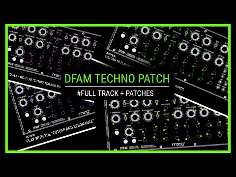 DFAM techno Patches (No talking)
