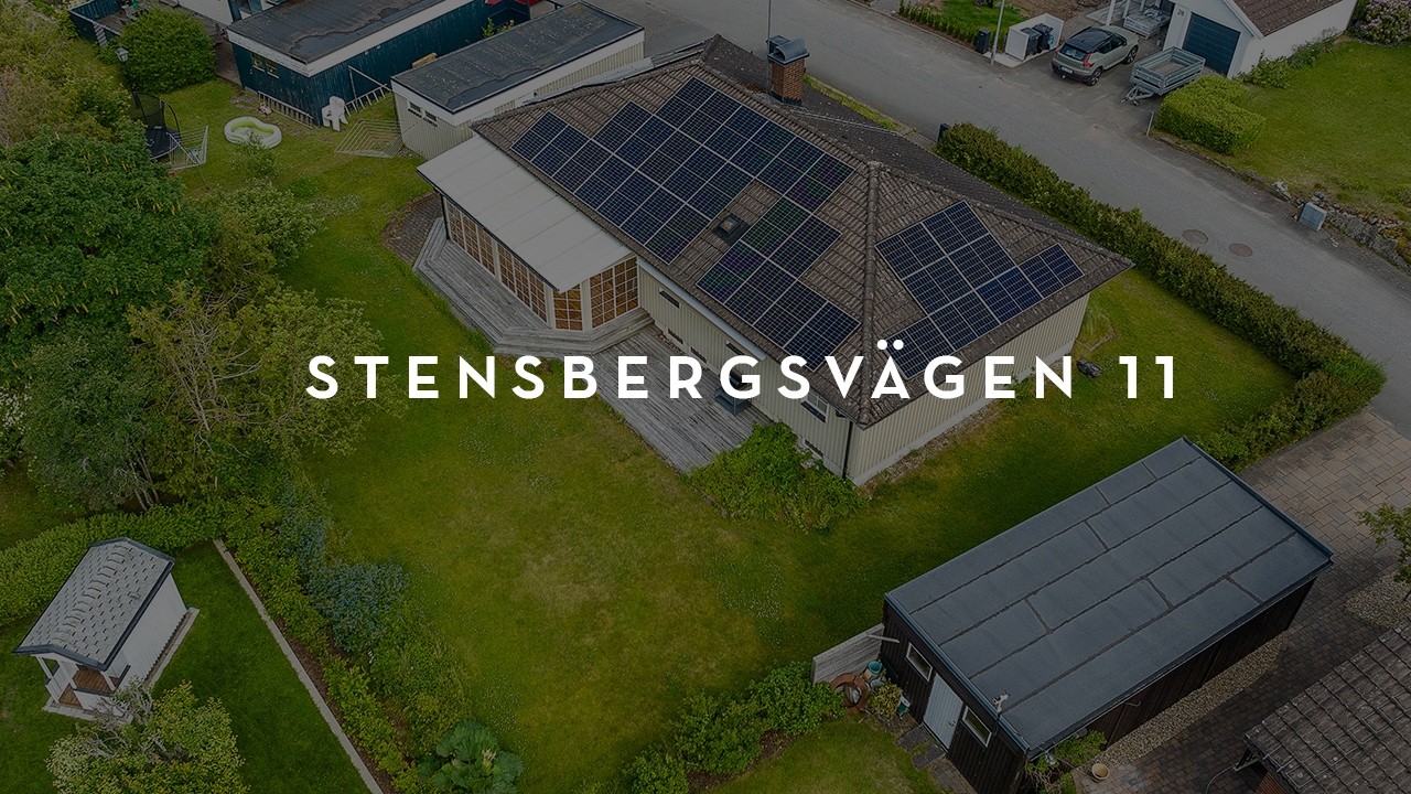 6 rum Villa på Stensbergsgatan 11 Eksjö kommun - video