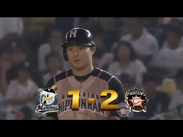 【3回表】ファイターズ・田中賢 ショート後方に落とす技あり勝ち越し打!! 2015/8/20 M-F