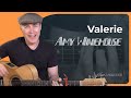 Valerie by Amy Winehouse | Easy Guitar Lesson
