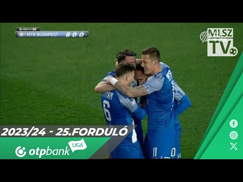 Bodnár  István gólja az MTK Budapest - Kisvárda Master Good mérkőzésen