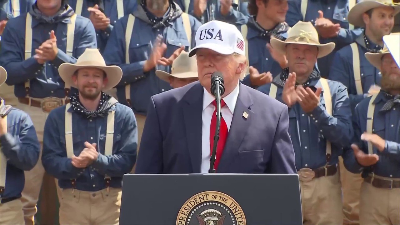 Full Trump speech: President talks SCOTUS, July 4 and Theodore Roosevelt during North Dakota visit