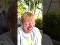 Ed Sheeran Gets Brutal Indian Head Massage