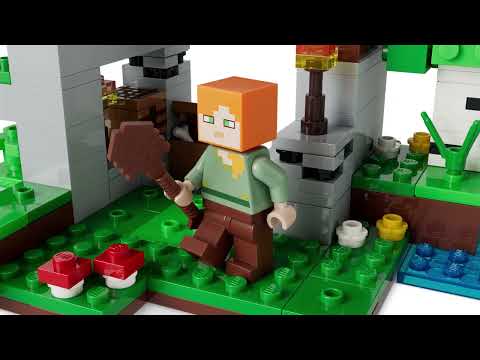 Gambar LEGO Minecraft First Night Adventure Set 301 pcs 21593 - Mix