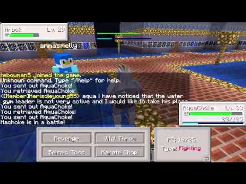 AquaMon Server Ep. 8 Master Ball, Water Gym, and Getting Trolled