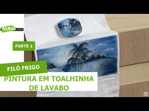 Pintura em toalha - Filó Frigo - 17/01/2020 P1