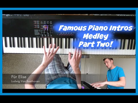 Famous Piano Intros - Part Two! (A Medley of 21 Pop, Rock, Classical and Jazz Intros)