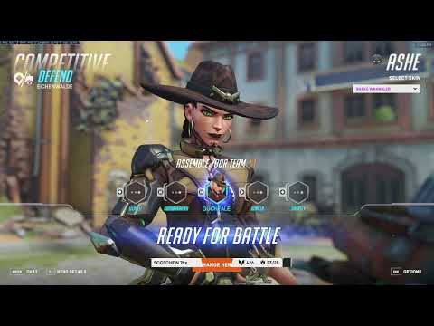 50 KILLS! 29K DMG! GALE DOMINATIG AS ASHE - OVERWATCH 2 SEASON 9 GAMEPLAY TOP 500