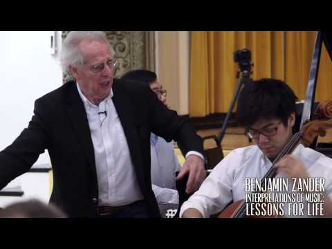 Mendelssohn: Piano Trio no. 2 - 2nd movement (Benjamin Zander - Interpretation Class)