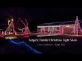 2019 Sargent Family Light Show Sleigh Ride