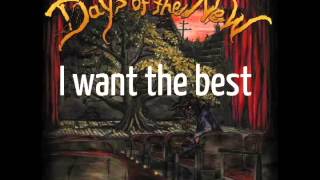 Days of the New - Best of Life (Lyrics)