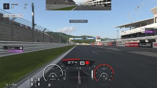 그란 투리스모 7_온라인타임트라이얼_후지스피드웨이(쇼트)[금 클리어, NSX CONCEPT-GT '16]