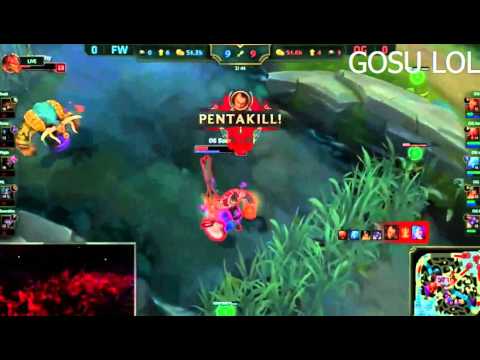 Unstoppable Soaz Darius Pentakill   FW VS OG  World Championship 2015 part 3