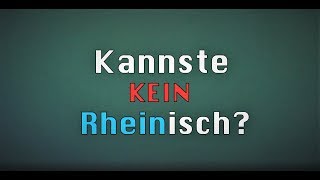 Musik-Video-Miniaturansicht zu Kannste kein Rheinisch? Songtext von Linsending