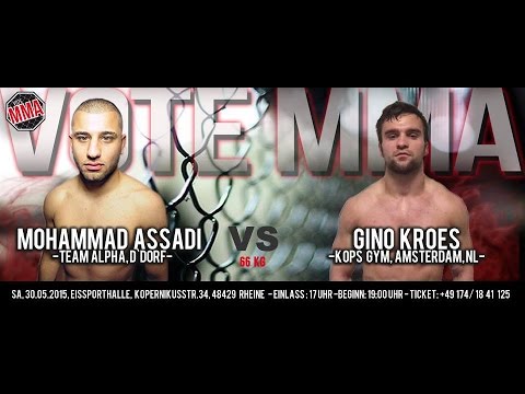 VoteMMA 3 - 7.Fight - Mohammad Assadi vs Gino Kroes NL