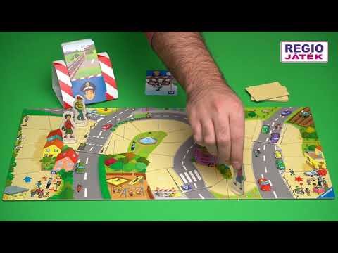 Logo Közlekedj okosan társasjáték - REGIO JÁTÉK - REGIO JÁTÉK