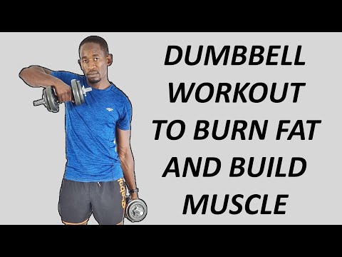 30 Minute Dumbbell Strength Training for Fat Loss Full Body Workout  250 Calories 