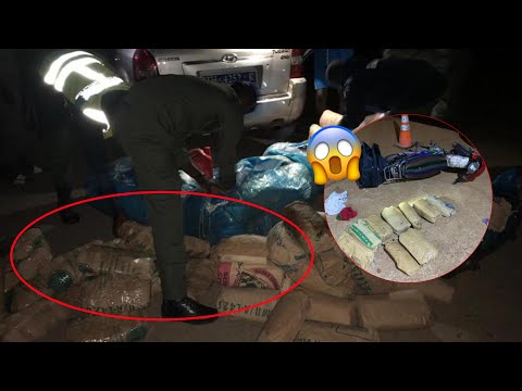 The Gendarmerie arrested a drug dealer..😱