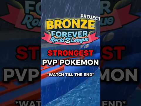 The STRONGEST PVP Pokemon in Pokemon brick bronze! #shorts #pokemon #pokemonbrickbronze